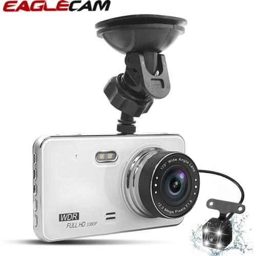 Dash Cam Car Vehicle DVR Dual Lens Camera HD 1080P 170 Degree Dashcam for Cars Night Vision G-Sensor Video Recorder Registrars