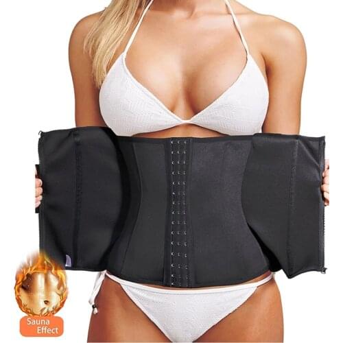 Sweat Waist Trainer Belt Body Shaper Neoprene Abdominal Trimmer Corset Fat Burning Outdoor Sports Girdle Belly Control Shapewear