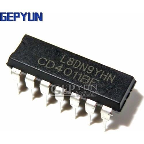 10PCS CD4011BE CD4011 DIP14 DIP Gepyun
