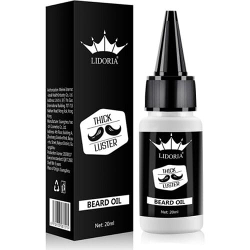 20ML Beard Oil For Men Beard Growth Enhancer Facial Nutrition Moustache Grow Beard Shaping Tool Beard Care