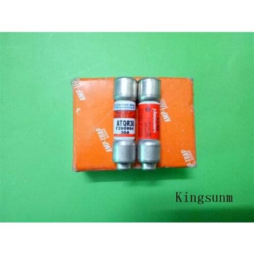 Free shipping 5pcs ATQR 30 AMP-TRAP France 10X38 ceramic delay fuse faray 30A GENUINE NEW