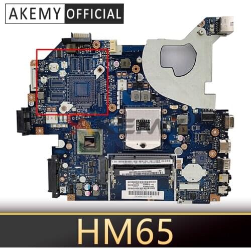 For ACER 5755 5755G 5750 5750G Laptop motherboard P5WE0 LA-6901P PGA989 HM65 Test OK Mainboard MBR9702003 MB.R9702.003