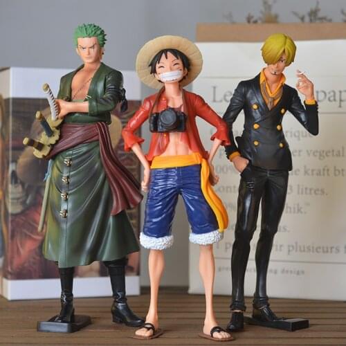 ONE PIECE Action Figure Monkey D Luffy Ace Pvc Figure Roronoa Zoro Vinsmoke Sanji Model Boa Hancock Mihawk Doflamingo AnimeDecor