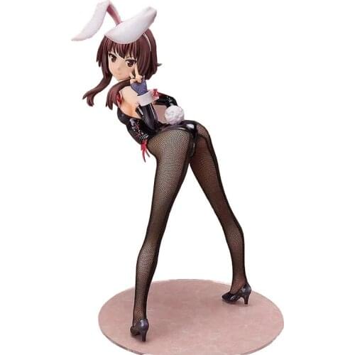 33cm Japanese Anime Blessings for a better world Megumin Bunny Girl PVC Action Figure Toy Collectible Model Doll Gift