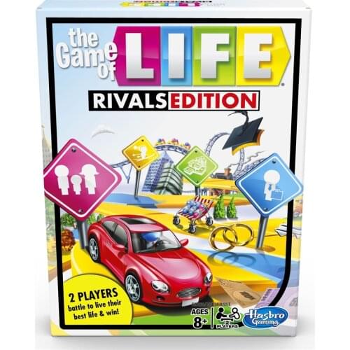 Hasbro Gaming The Game of Life Game, Family Board Game for 2-4 Players, Indoor Game for Kids Ages 8 and Up Children Toy Birthday