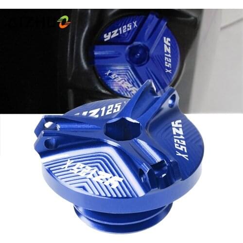 Motorcycle Engine Oil Filler Cup Cap Oil Filler Cap Plug Cover For Yamaha YZ125X YZ 125 X 125X YZ125 X 2017 2018