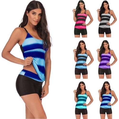 Two Piece Swimsuit Women Swimming Suit Push Up Badpak Monokini Bikini Set Swimwear Plus Size 5XL Tankini Swimsuits Women Biquini