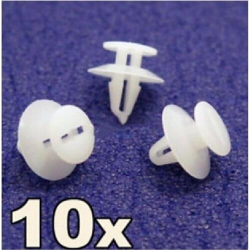 10x For Interior Trim Panel Clips- Door Mirror Panel Cover Clips- For FORFord Focus Fiesta