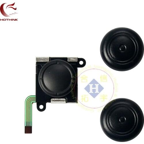HOTHINK 3D Analog Joystick with opening tools Stick Button cap For Nintendo Switch Joy-con NS JOY CON Nintend repair part
