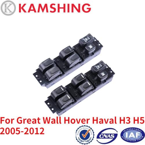 CAPQX For Great Wall Hover Haval H3 H5 2005-2012 Auto Window Switch View Switch Door Glass Control Buttons Power Window Switch