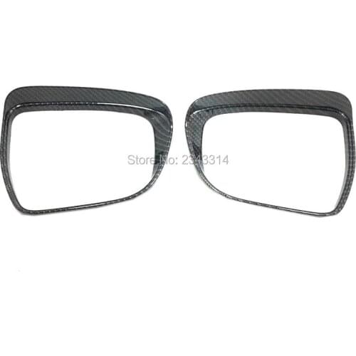 For Nissan Qashqai 2017 2018 2019 ABS Fog Lamp Shade Cover Headlamps Glass Car Lamp Sticker Car Lamp Film Car Styling Accessory