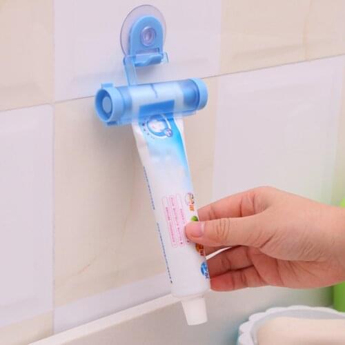 Creative Rolling Squeezer Toothpaste Dispenser Tube Partner Sucker Hanging Holde Distributeur Dentifricer Oral Cleaning Care