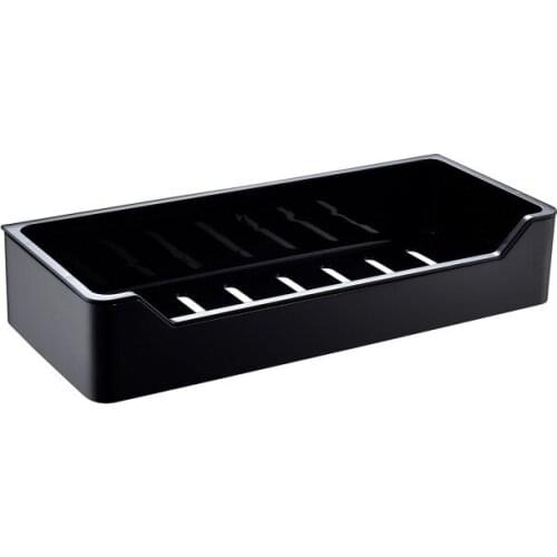 Stainless steel non-perforated bathroom shelf toilet toilet storage rack double-layer detachable basket hook