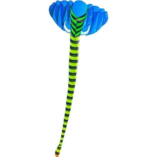 3D Large Elephant Shape Beach Kites Frameless Soft Entertainment Sports Family 63HE