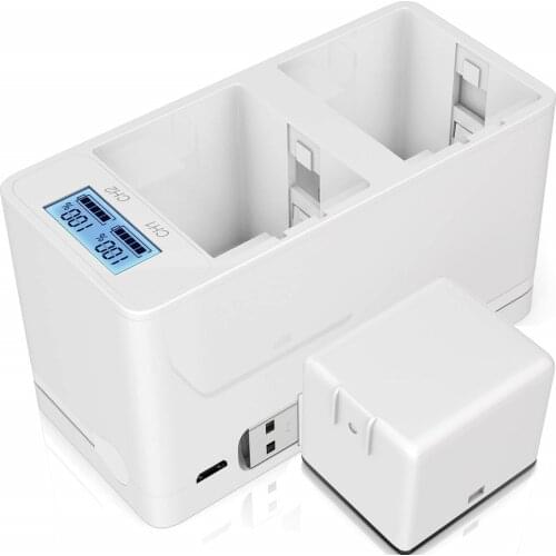 2400mAh Rechargeable Battery for Arlo Pro Arlo Pro 2 and Dual Quick Battery Charger Station for Arlo Pro Pro 2 (VMA4400) Camera