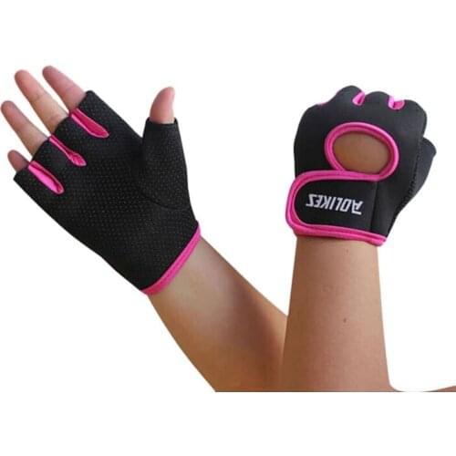 Pro Multi-colors Women Men Fitness Exercise Workout Weight Lifting Sport Gloves Gym Training Hiking Gloves New Arrival