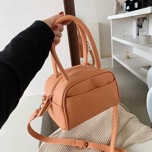 Shoulder Bag Handbag Women Bag Crossbody Bags for Women Purse All-match Fashion PU Leather All-match Solid Color Designer Bag