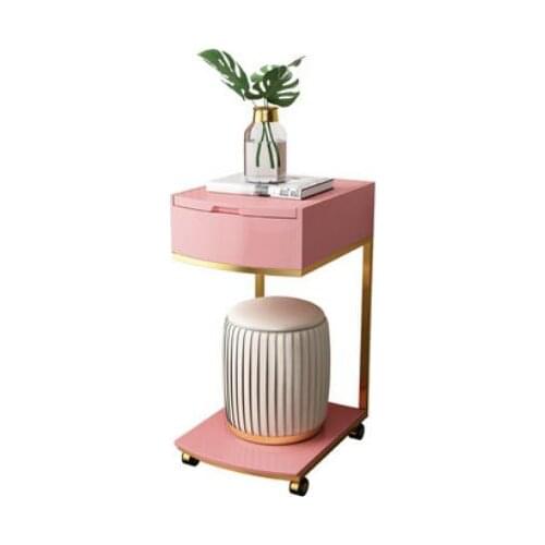 Light luxury portable dressing table folding Nordic small family dressing table mirror can be hidden simple flip makeup table