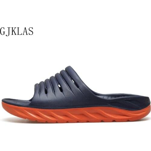 Size 38-49 EVA Beach Slippers for Men Casual Comfort Shoes Fashion Bathroom Mens Slippers Outdoor Weightlight Summer Sandals