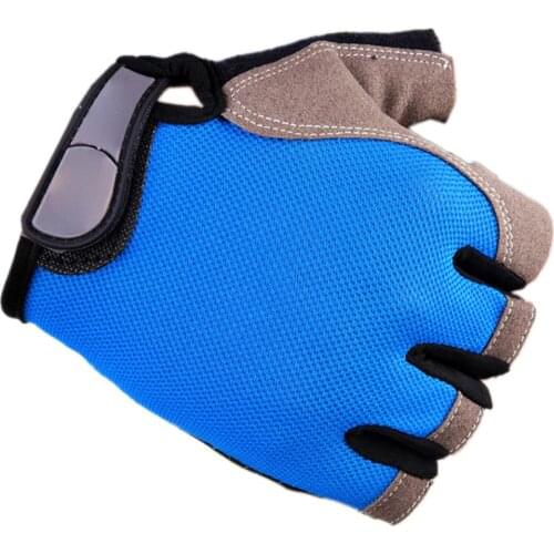Universal men Breathable Anti-Slip Outdoor Bike Bicycle Cycling Half Finger Gloves women sports Gloves Washable