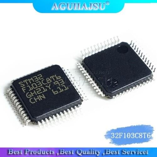1PCS STM32F103C8T6 LQFP48 32F103C8T6 QFP48 QFP ARM new and original IC