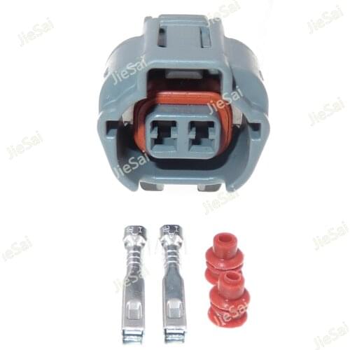 2 Pin Automobile Connector Wire Cable Waterproof Female Socket 2 Series 6189-0651 Auto Wiring Adapter