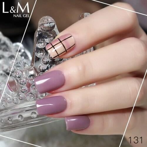 6pcs set IDO Violet Gel Series Nail Gel Polish colorful Beauty uv soak off led lamp Art nails long lasting brand wholesale