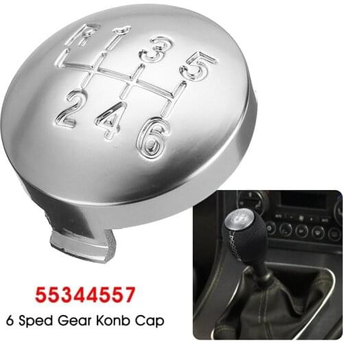 6 Speed Gear Shift Knob Cap Cover For Alfa Romeo 159 Brera For Spider 2005-2011