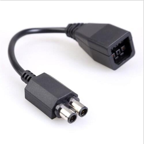 AC Power Supply Transfer Charger Cable Charging Adapter Cord Converter for Microsoft Xbox 360 Flat to Xbox360 Slim Game Console