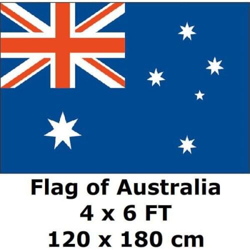 Australia Flag 120 x 180 cm 100D Polyester Large Big Australian Flags And Banners National Flag Country Banner