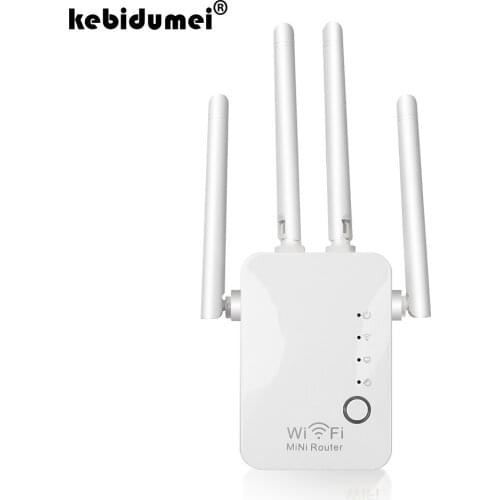 Wireless Wifi Extender 300mbps Wifi Repeater/Router 2.4G Wifi Network Booster Long Range Wi-fi Signal Amplifier