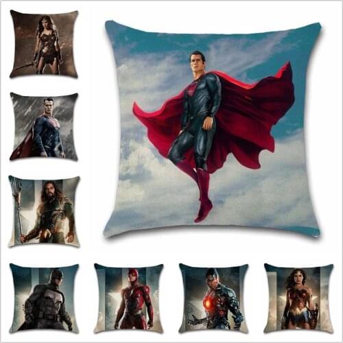 Superheroes assemble Movies show cushion Cover Decoration Home sofa chair seat children bedroom gift friend present pillowcase