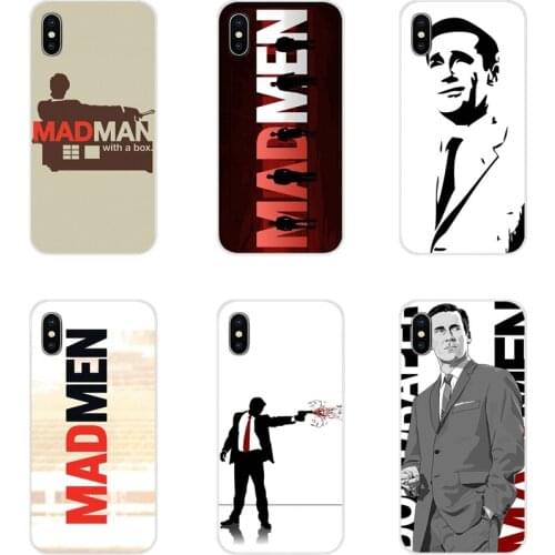 Accessories Phone Cases Covers For Xiaomi Redmi Note 3 4 5 6 7 8 Pro Mi Max Mix 2 3 2S Pocophone F1 American TV Mad Men