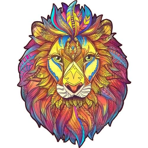 Wooden Puzzle For Adults Children DIY Wooden Puzzles Each Piece Is Animal Shaped The best Christmas Gift Wooden Jigsaw Puzzle