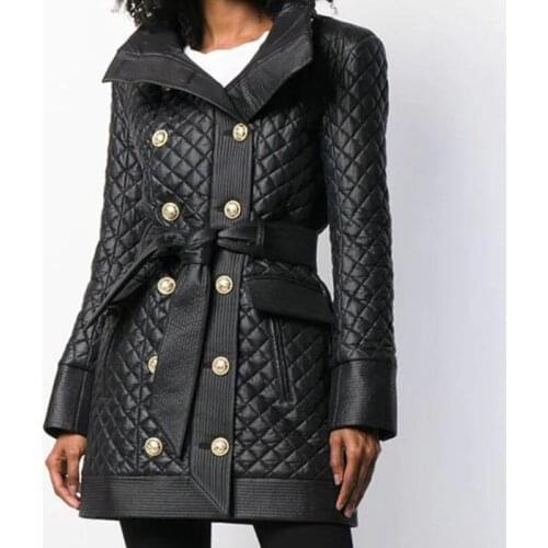 Sheepskin Coat For Women Casual Long Genuine Leather Jacket Winter Outerwear Natural Leather Jacket