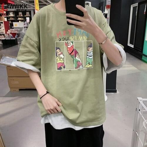 WWKK Couple T-Shirt 2021 CasualLove-Heart Breathable Tshirt Casual Summer Outfits For Man Women