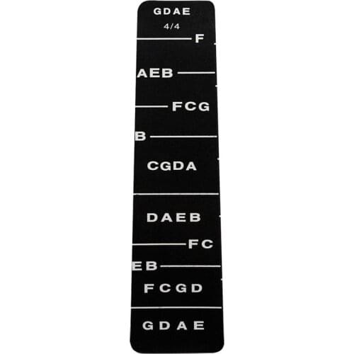 IRIN 4/4 Violin Scale Stickers Learn Violin Scales Fretboard Note Stickers Fret Labels Decals Violin Accessrioes for Beginner