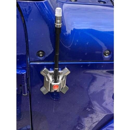 JL1196 Led Scintillation Antenna for jeep JL wrangler 2018+ JK 2007-2017 LANTSUN