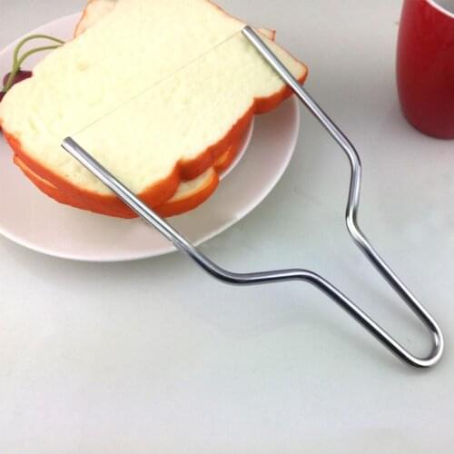 Support Dropshipping kitchen Supplies Cheese Cutter Stainless Steel Tofu Butter Cheese Cutter Slicer Baking Cooking Kitchen Tool