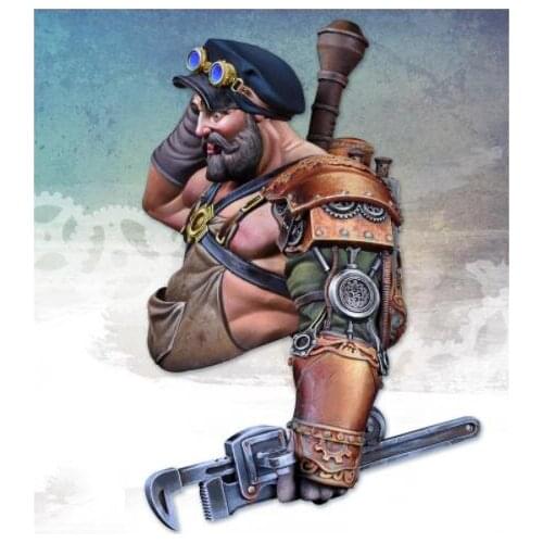 New Unassembled 1/12 JOE CASSIDY bust soldier Resin Kit DIY Toys Unpainted resin model