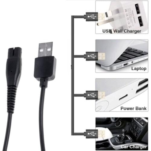New USB Charging Plug Cable Power Cord Charger Electric Adapter for Electric Shaver Plug Charging