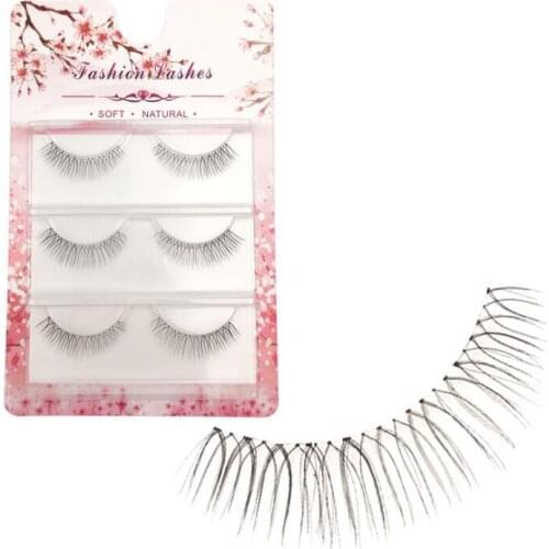 K03 lashes Mink Eyelashes 5D False Eyelashes Depth Volume Natural Mink Lash Thin Band Hand-craft Lashes Makeup Reusable Unique