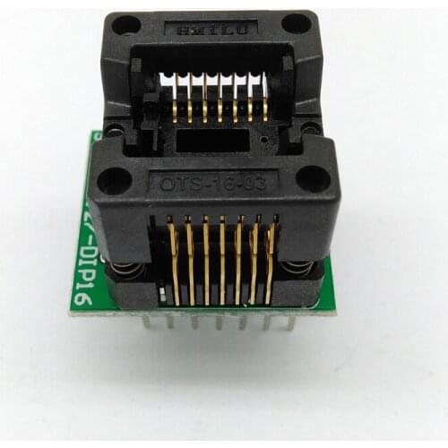 SOP14 Burn-in Socket IC Test Socket OTS-16-1.27-03 Programming Block Chip Block