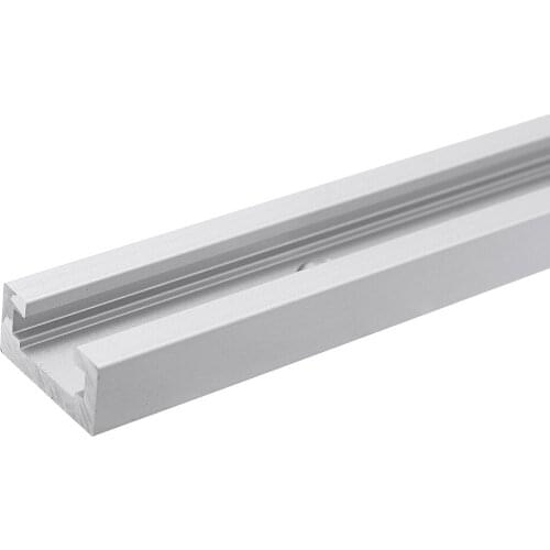 300-1220mm T-track T-slot Miter Track Jig T Screw Fixture Slot 19x9.5mm For Table Saw Router Table Woodworking Tool