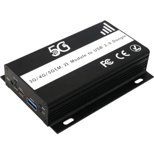 USB Wifi Adapter Wifi Dongle NGFF M.2 Key B to USB 3.0 Adapter + SIM Card Slot Wifi Antenna Additional Power for 3G/4G/5G Module