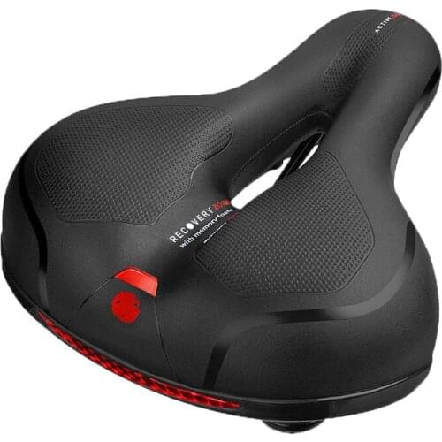 Waterproof and Wear-resistant Bicycle Seat Breathable Saddle Bicycle Saddle Mountain Bike Seat Shock Ball Absorber Comfortable
