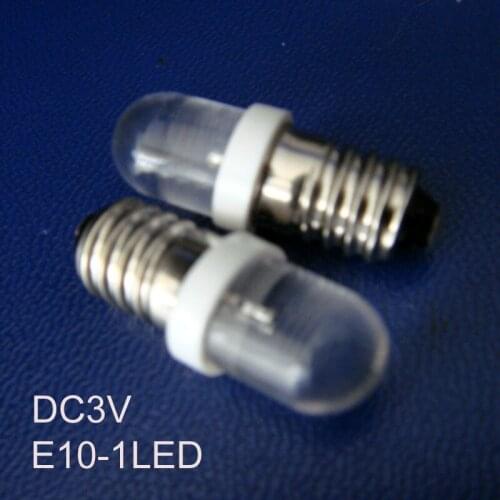 High quality DC3V E10 led,E10 led light,3V led E10,E10 light,E10 Bulb,E10 3V,E10 3V Light,E10 light DC3V,free shipping 50pcs/lot