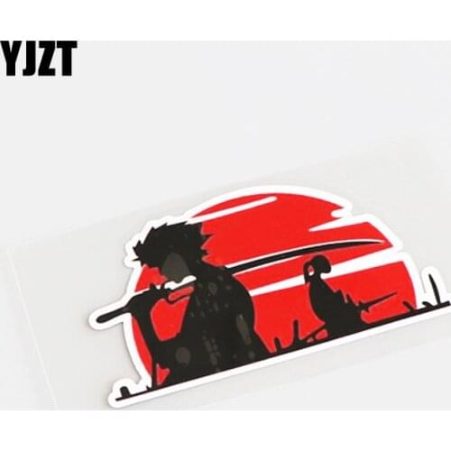 YJZT 10CM*5CM Fashion JDM Warrior Decal Car Sticker PVC Graphical 13-0641