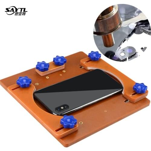 SAYTL Back Cover Separate Disassembling Clamping Holder Fixture for iPhone 11 Pro Max X XS 8P 8G Broken Glass Back Cover Fix