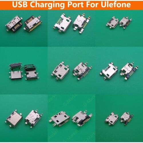 2PCS Micro usb Charging Port Connector USB Port socket Replace Part for Ulefone MIX Power 2 3 3S 5 5S 3L Armor 3 3T X2 X3 6 6E